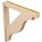 Ekena Millwork 5 1/2-in W x 34-in D x 38-in H Funston Block Rough Cedar Woodgrain TimberThane Outlooker, Primed Tan OUTUR055X34X38FST44RCPR - alternate 4
